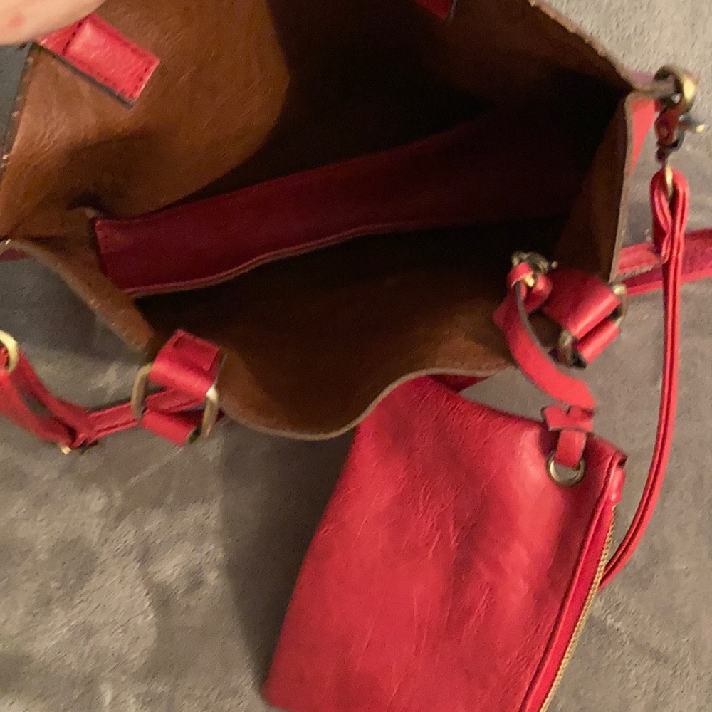 Red Crossbody Purse